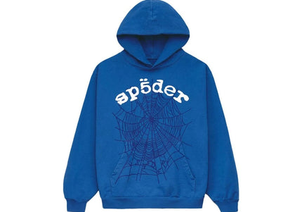 Sp5der Legacy Hoodie Blue