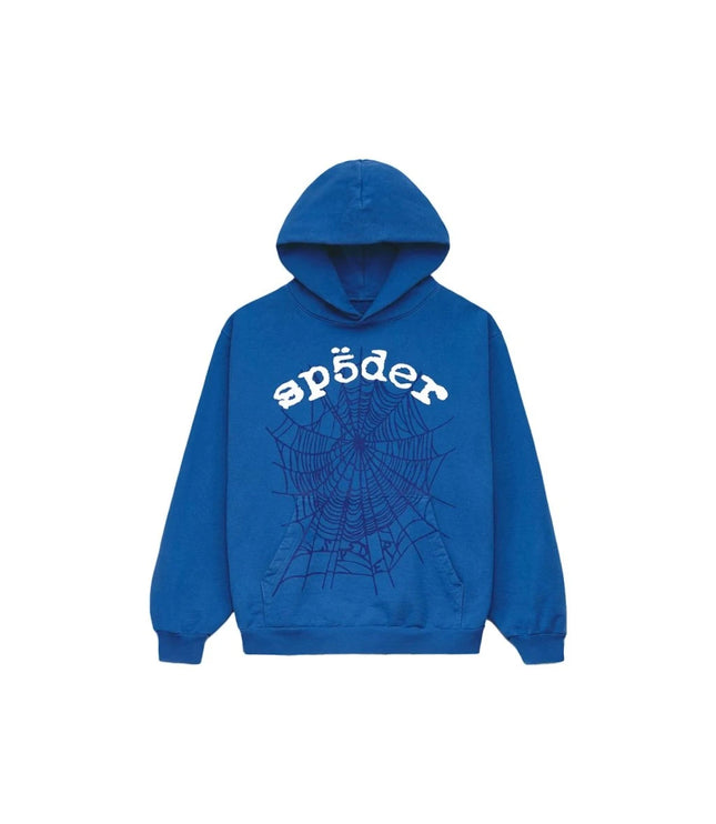 Sp5der Legacy Hoodie Blue