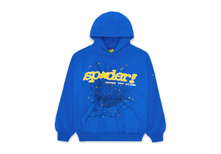 Sp5der TC Hoodie Blue