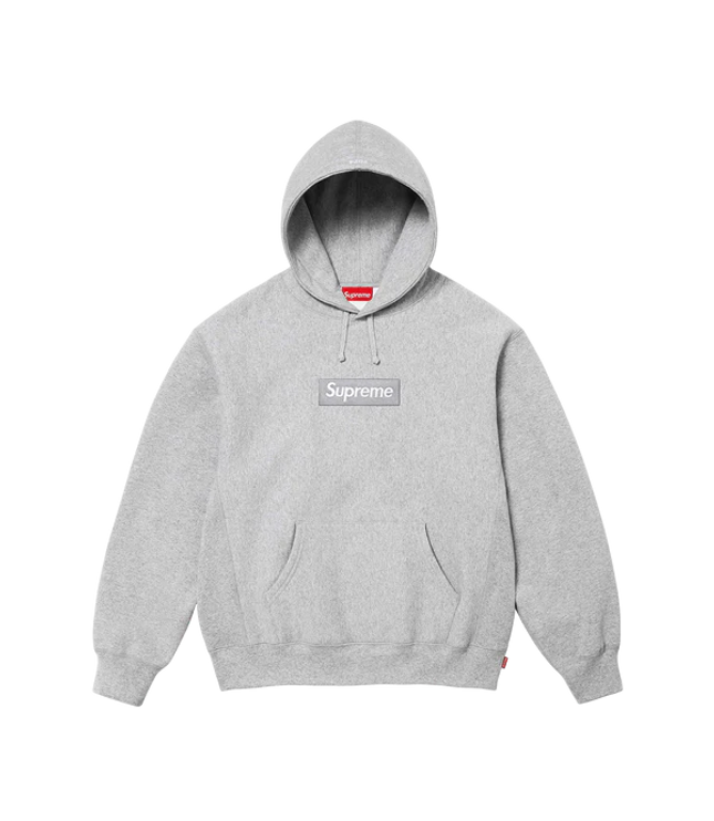 Supreme Box Logo Hooded Sweatshirt Sweatshirt (FW24) Heather Grey