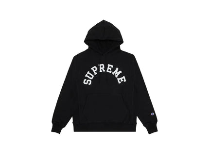 Supreme Champion Hooded Sweatshirt (SS25) Black