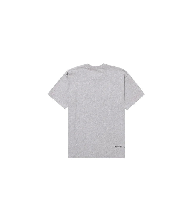 Supreme Ralph Steadman Box Logo Tee Heather Grey