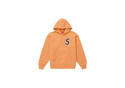 Supreme S Logo Hooded Sweatshirt (SS25) Bright Orange