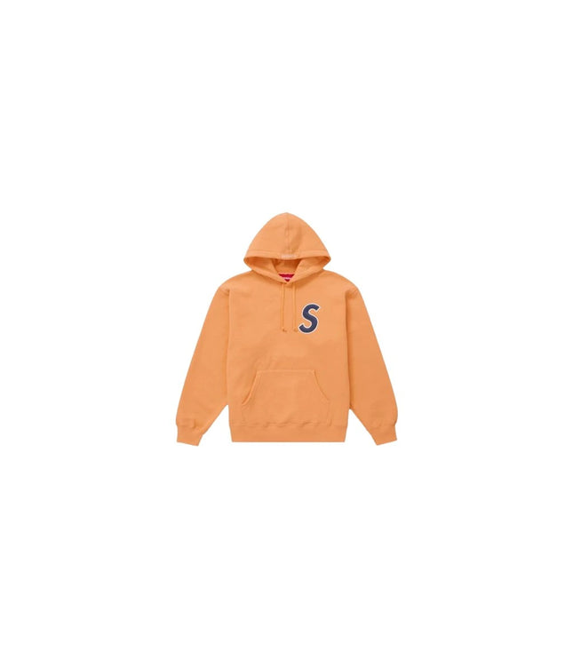 Supreme S Logo Hooded Sweatshirt (SS25) Bright Orange