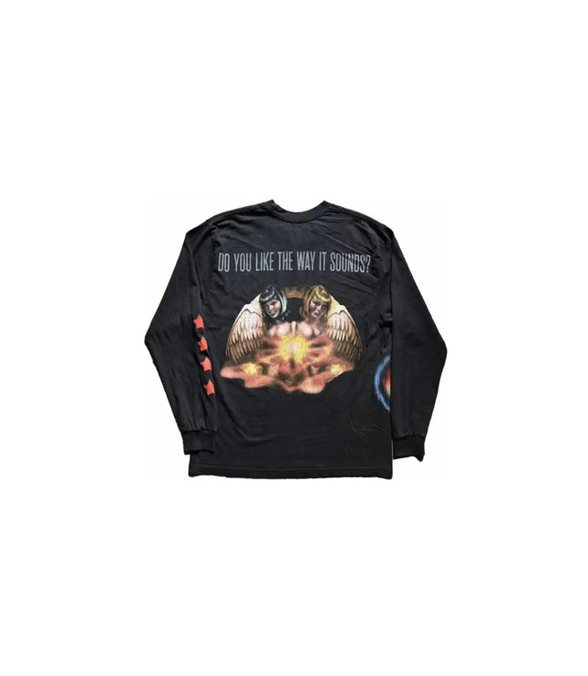 Travis Scott Utopia Circus Maximus 2023 Tour L/S Tee Black