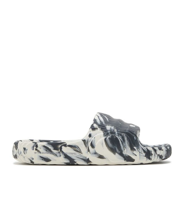 adidas Adilette 22 Slides Carbon Aluminum