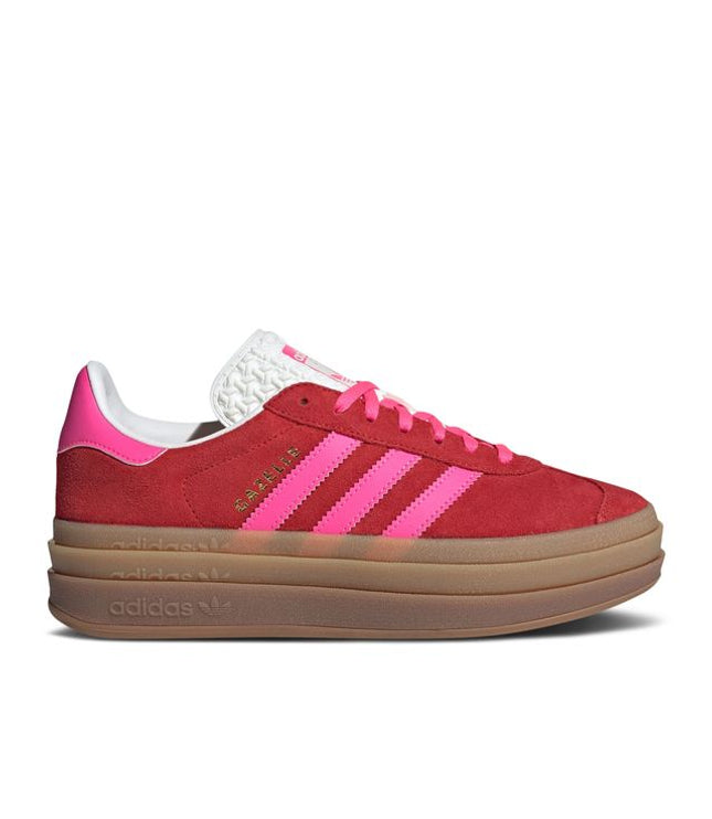 adidas Gazelle Bold Collegiate Red Lucid Pink (W)