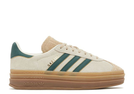adidas Gazelle Bold Magic Beige Collegiate Green (W)