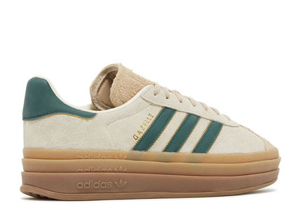 adidas Gazelle Bold Magic Beige Collegiate Green (W)