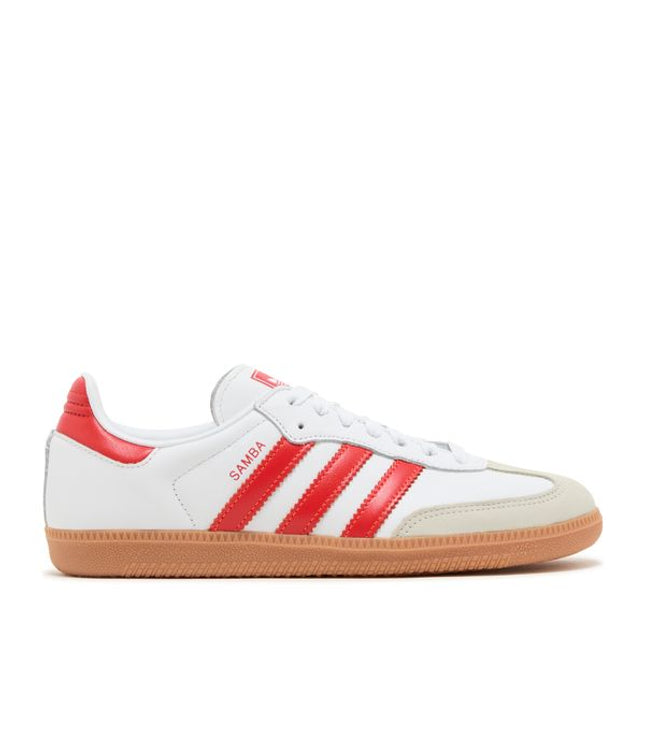 adidas Samba OG White Solar Red Gum (W)
