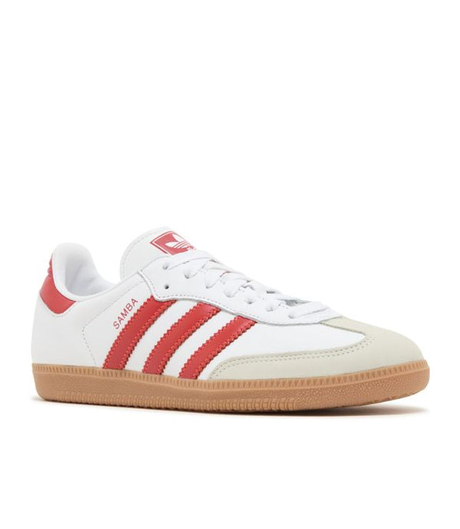 adidas Samba OG White Solar Red Gum (W)