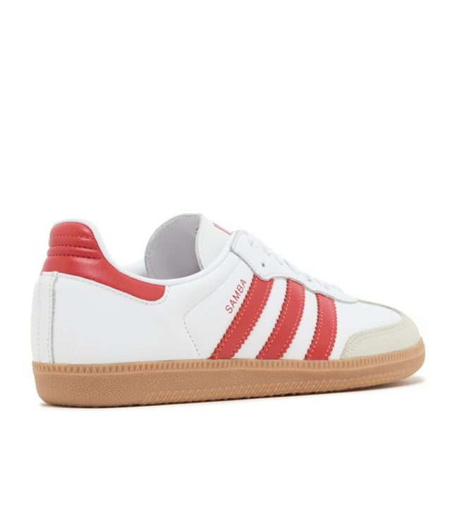 adidas Samba OG White Solar Red Gum (W)