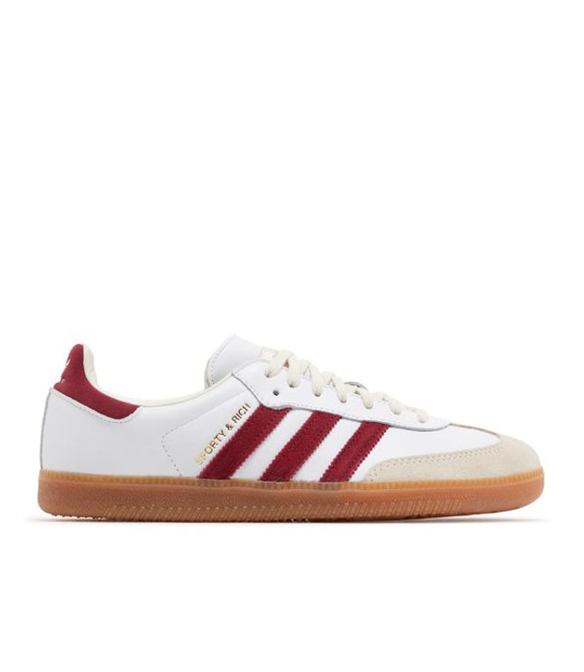 adidas Samba Športy &amp; Rich White Collegiate Burgundy